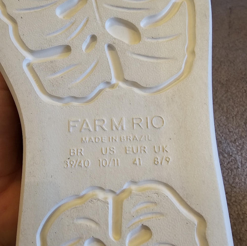 Farm Rio Womens Flip Flops - Picture 2 of 6